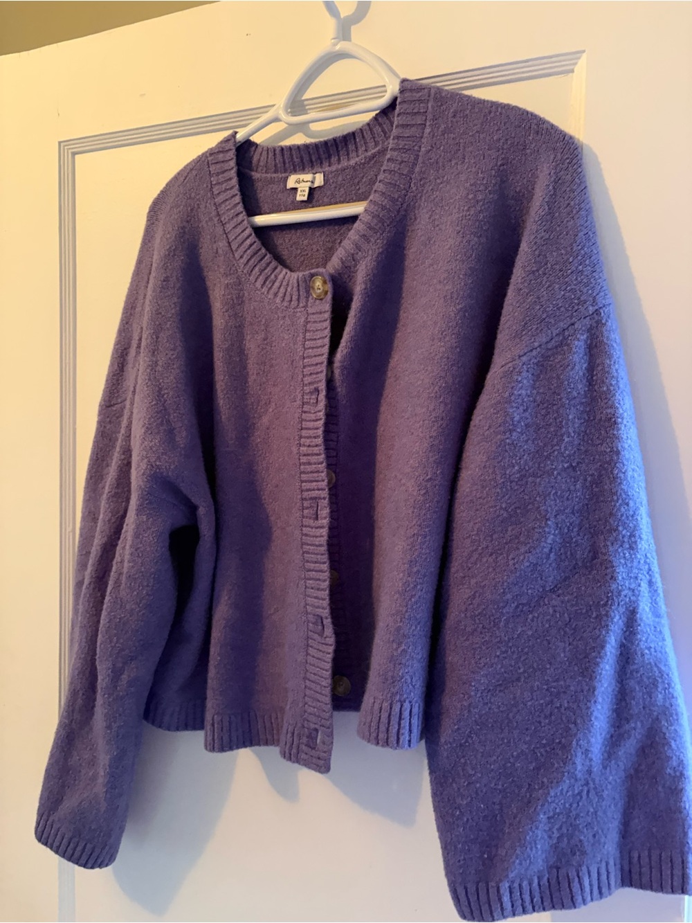 Reitmans Lavender Button-Front Women's Cardigan